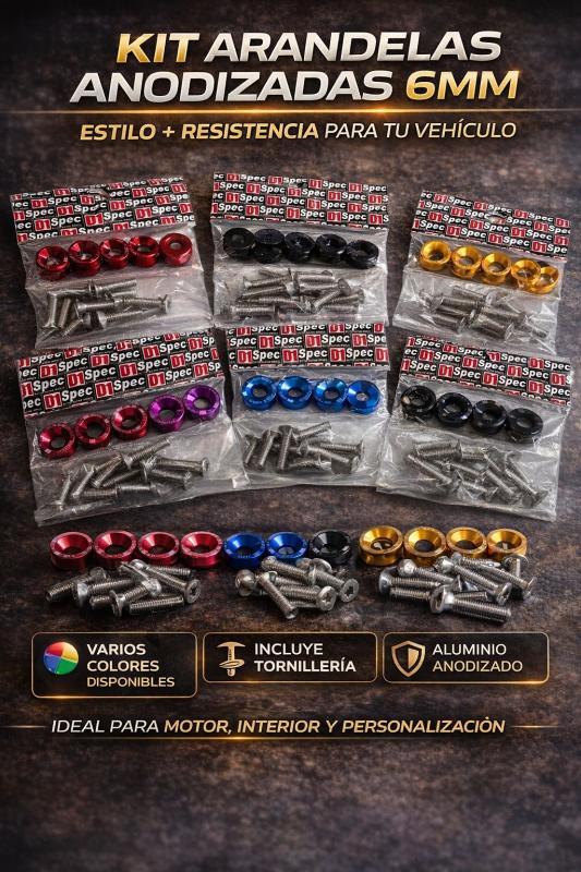 Imagen ilustrativa de ARANDELAS ANODIZADAS - Varios colores