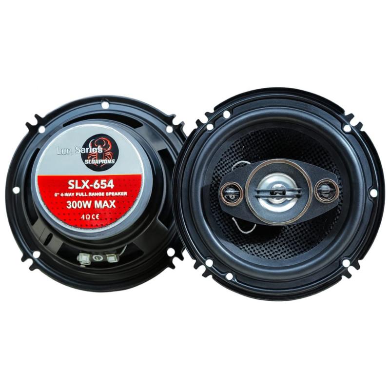Imagen ilustrativa de KIT PARLANTES SCORPIONS SLX-654 6,5" 300W